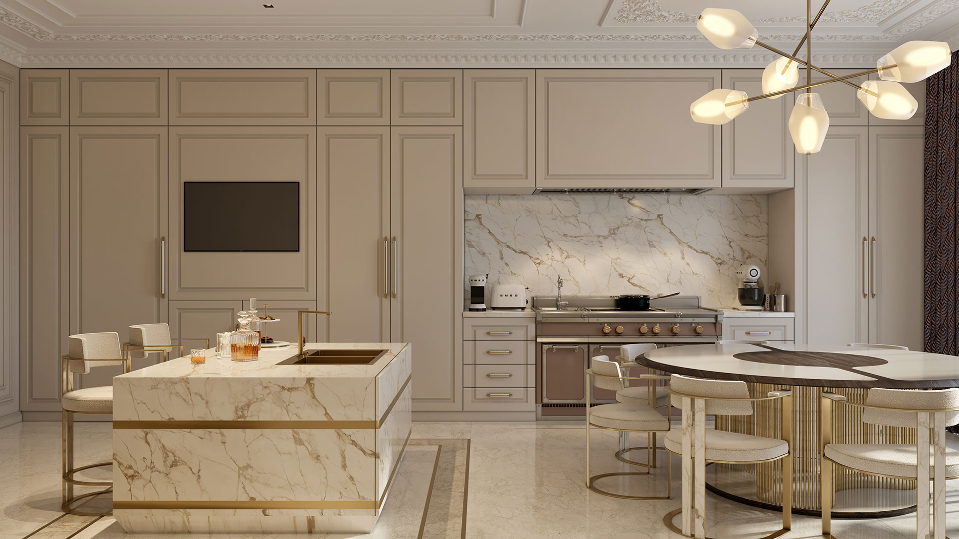 London Mayfair Apartment - Bespoke Furniture 