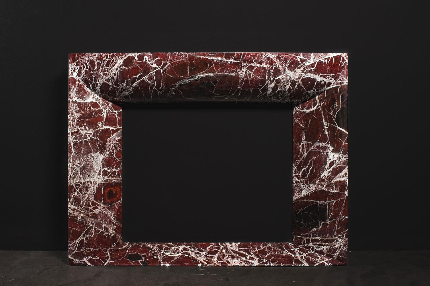 Fireplace - Rosso Levanto marble - Bespoke Fireplace