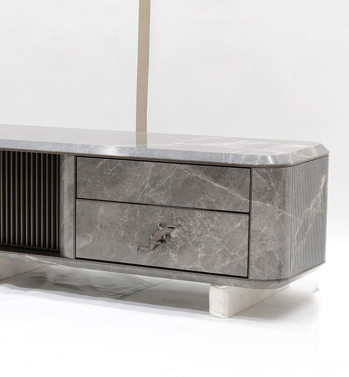Sink Cabinet - Jolie grey marble - Bespoke Furniture
